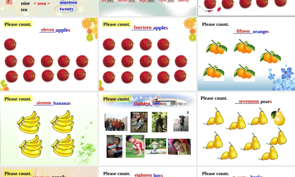 仁爱初中英语七上《Unit 1Topic 3 How old are youA》PPT课件.ppt