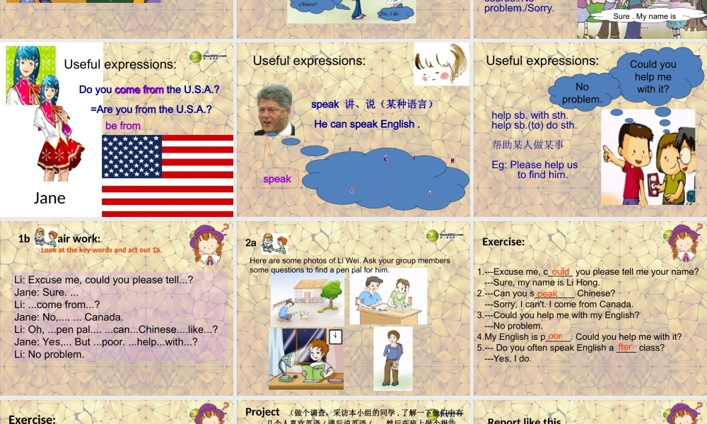 仁爱初中英语七上《Unit 3Topic 1 Does he speak ChineseA》PPT课件 (5).ppt
