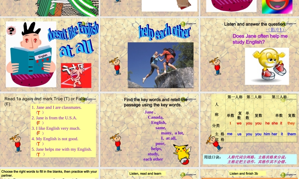 仁爱初中英语七上《Unit 3Topic 1 Does he speak ChineseC》PPT课件 (3).ppt