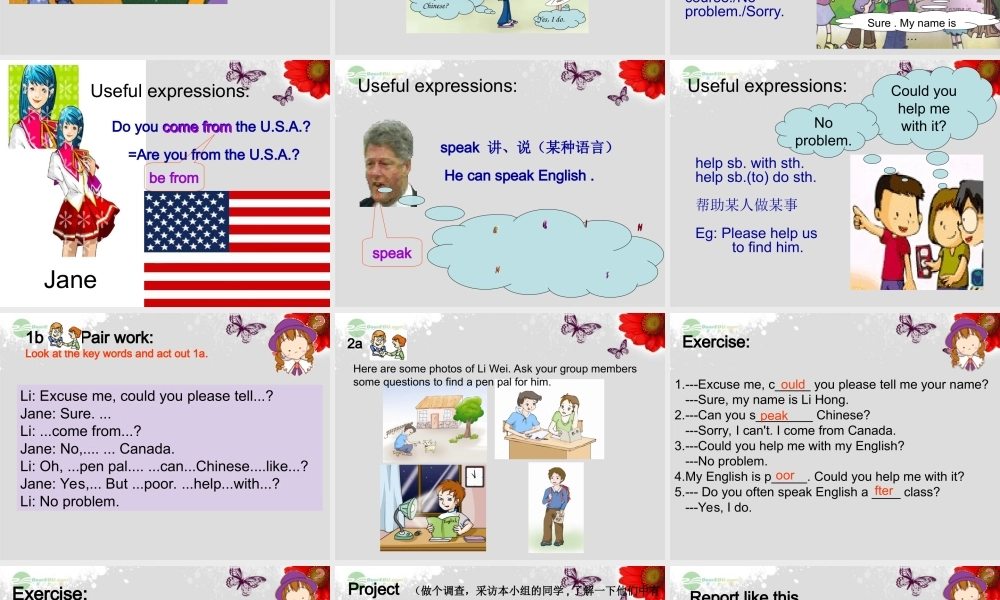 仁爱初中英语七上《Unit 3Topic 1 Does he speak ChineseA》PPT课件 (4).ppt