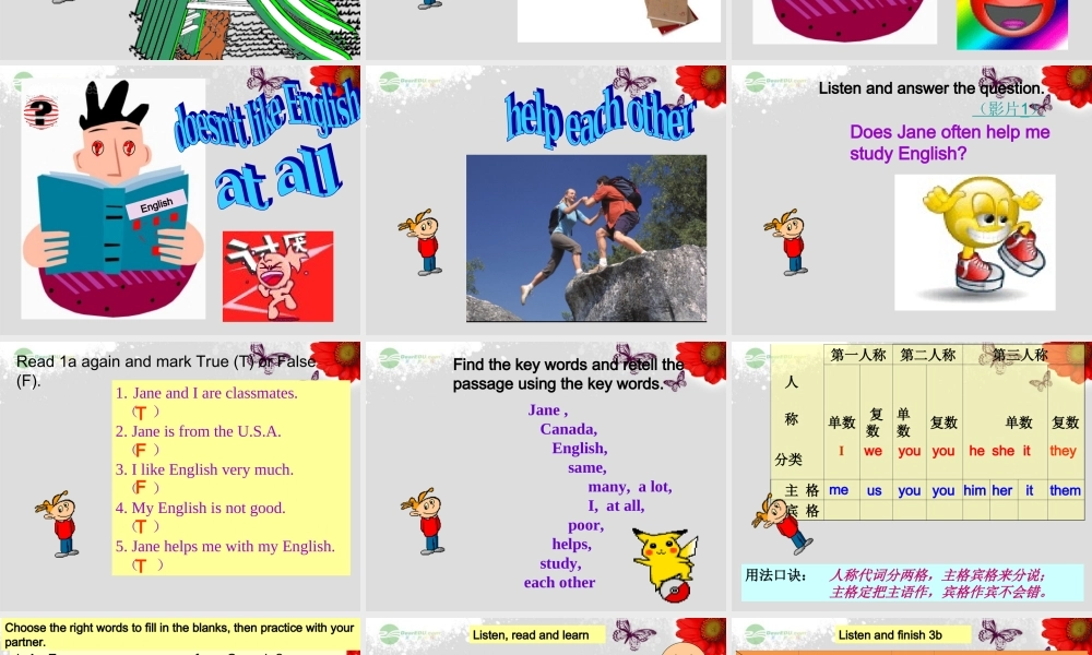 仁爱初中英语七上《Unit 3Topic 1 Does he speak ChineseC》PPT课件 (2).ppt