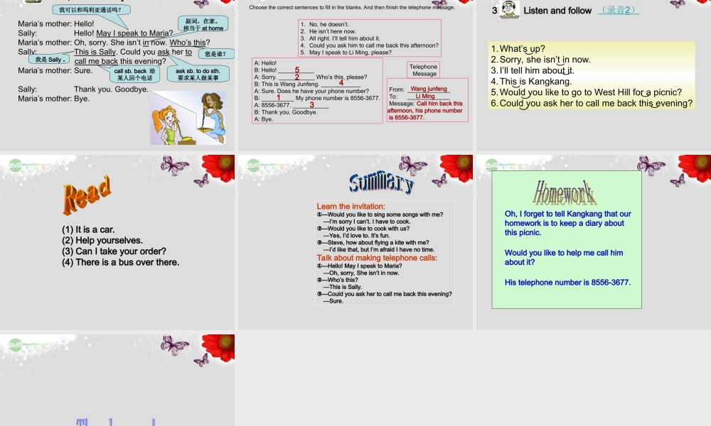 仁爱初中英语七上《Unit 4Topic 1 What can I do for youB》PPT课件 (3).ppt