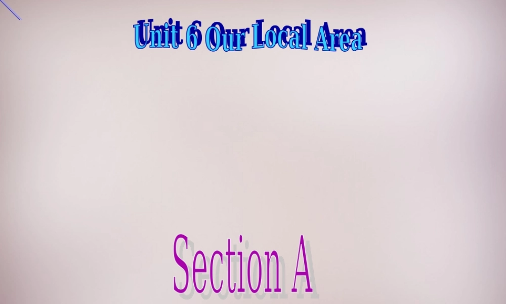 仁爱初中英语七下《Unit 6Topic 1 Is there a computer in your studyA》PPT课件 (2).ppt