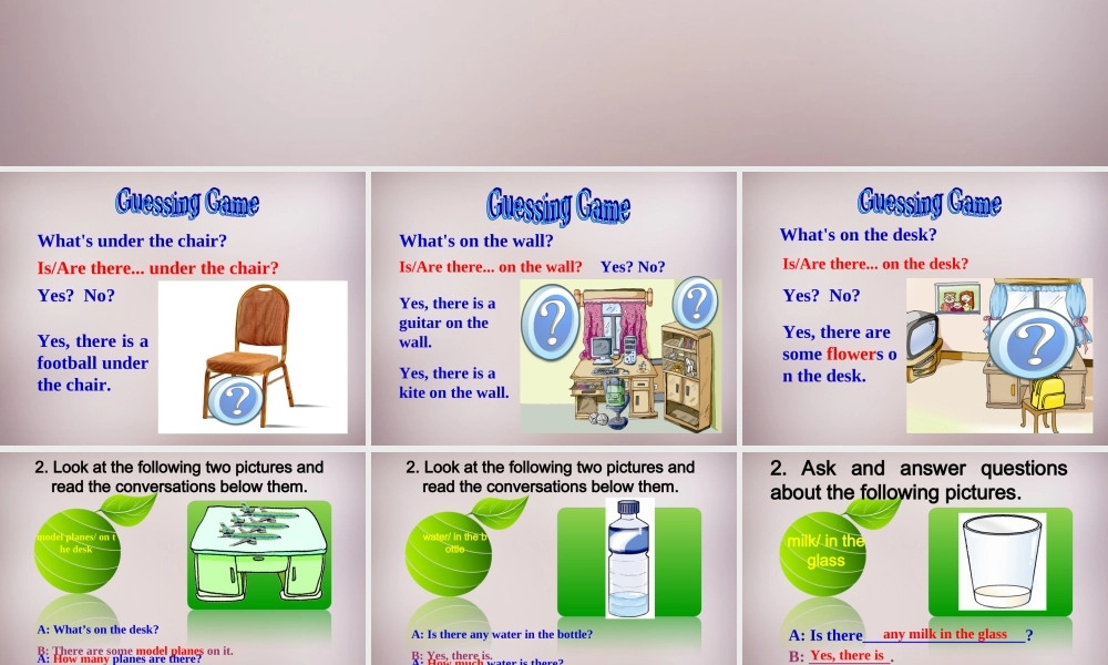 仁爱初中英语七下《Unit 6Topic 1 Is there a computer in your studyC》PPT课件.ppt