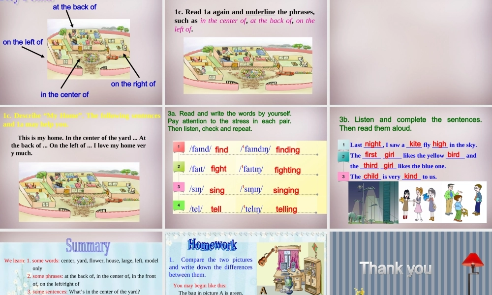 仁爱初中英语七下《Unit 6Topic 1 Is there a computer in your studyC》PPT课件.ppt