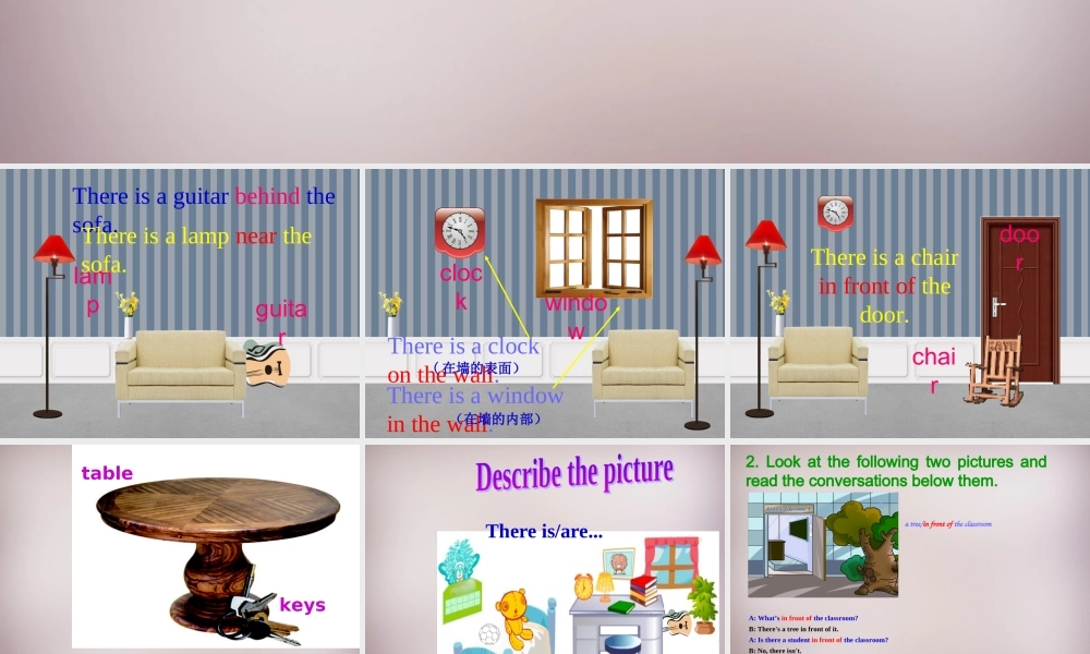 仁爱初中英语七下《Unit 6Topic 1 Is there a computer in your studyB》PPT课件 (2).ppt