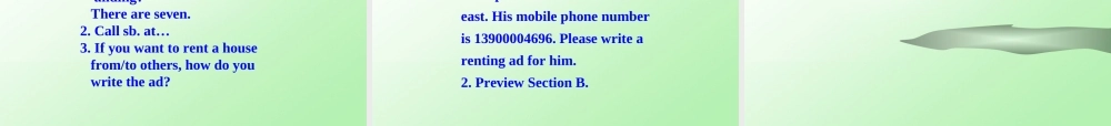 仁爱初中英语七下《Unit 6Topic 2 My home is in an apartment buildingA.》PPT课件 (2).ppt