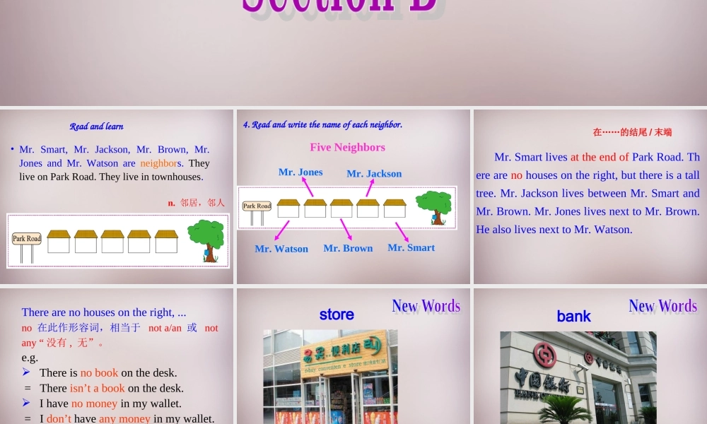 仁爱初中英语七下《Unit 6Topic 2 My home is in an apartment buildingB.》PPT课件 (1).ppt