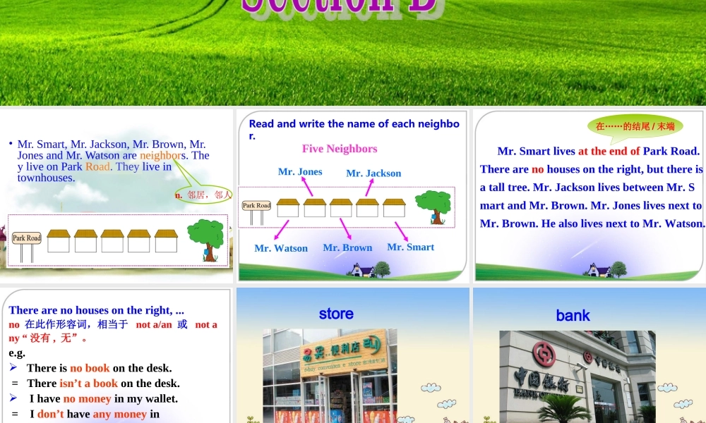 仁爱初中英语七下《Unit 6Topic 2 My home is in an apartment buildingB.》PPT课件.ppt