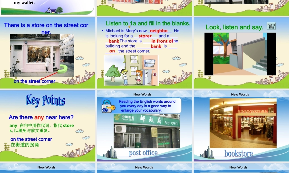 仁爱初中英语七下《Unit 6Topic 2 My home is in an apartment buildingB.》PPT课件.ppt