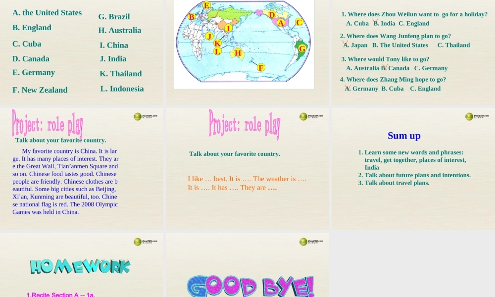 仁爱初中英语七下《Unit 7Topic 1 When is your birthdayA》PPT课件.ppt