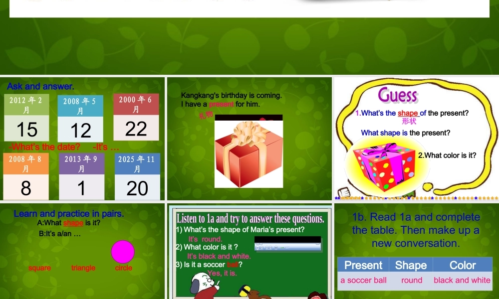 仁爱初中英语七下《Unit 7Topic 1 When is your birthdayC》PPT课件 (1).ppt