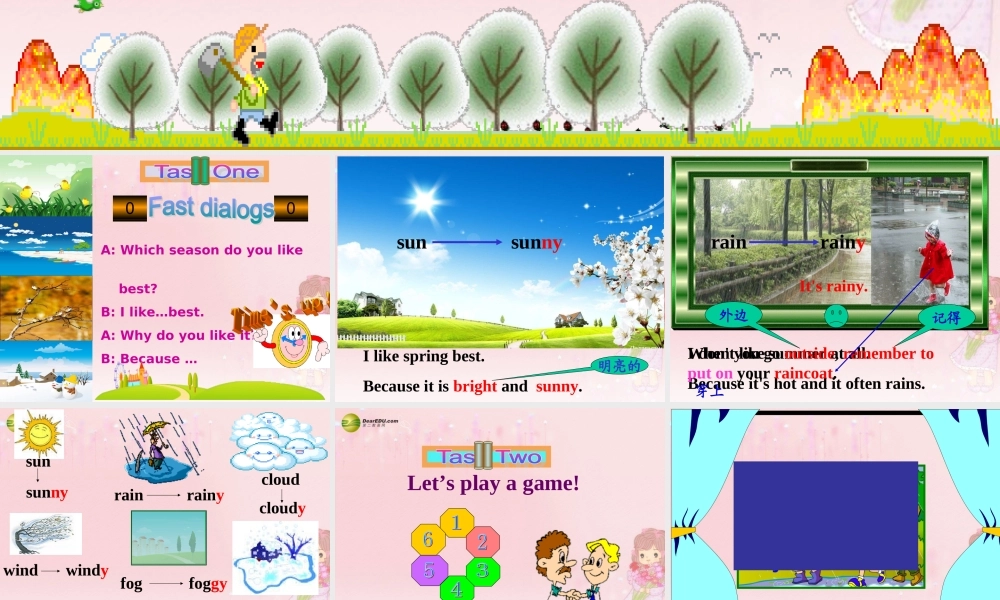 仁爱初中英语七下《Unit 8Topic 1 How is the weather in winterB》PPT课件.ppt