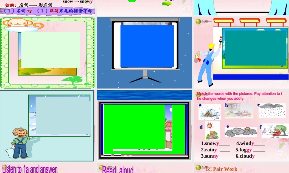仁爱初中英语七下《Unit 8Topic 1 How is the weather in winterB》PPT课件.ppt