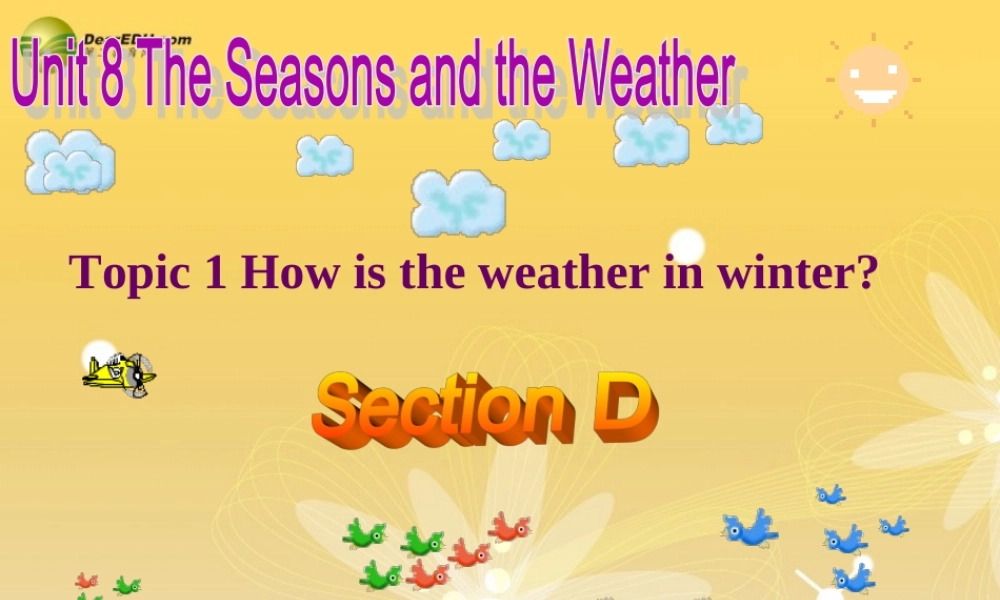 仁爱初中英语七下《Unit 8Topic 1 How is the weather in winterD》PPT课件.ppt