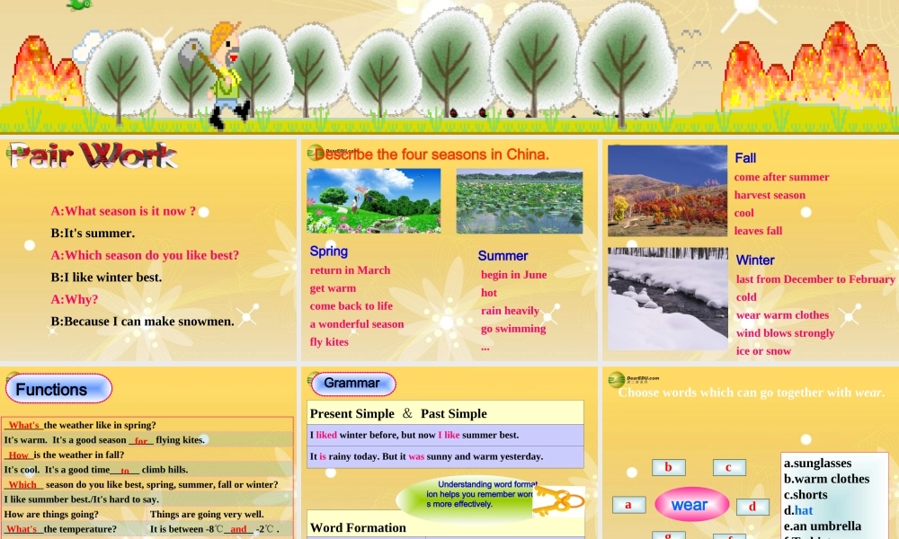 仁爱初中英语七下《Unit 8Topic 1 How is the weather in winterD》PPT课件.ppt