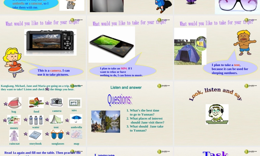 仁爱初中英语七下《Unit 8Topic 2 The summer holidays are comingB.》PPT课件 (2).ppt