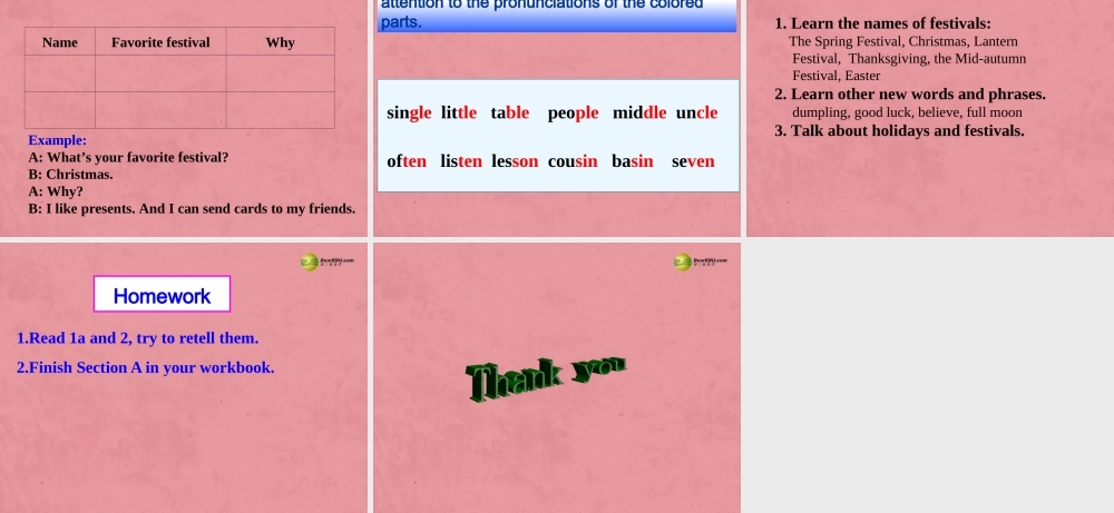 仁爱初中英语七下《Unit 8Topic 3 Let’s celebrate!A》PPT课件 (1).ppt