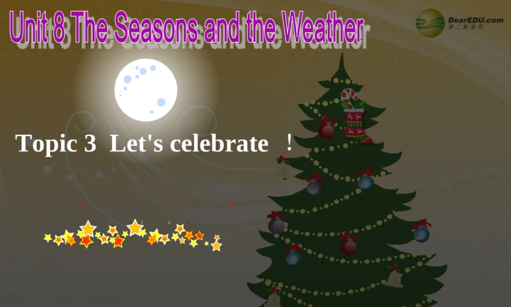 仁爱初中英语七下《Unit 8Topic 3 Let’s celebrate!A》PPT课件 (2).ppt