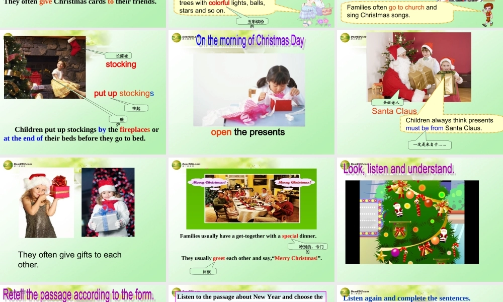 仁爱初中英语七下《Unit 8Topic 3 Let’s celebrate!B》PPT课件.ppt