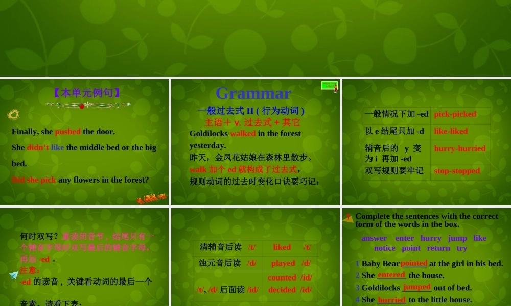 山东省茌平县洪屯镇中学七年级英语下册 Moudle 8 Unit 3 Language in use课件 .ppt