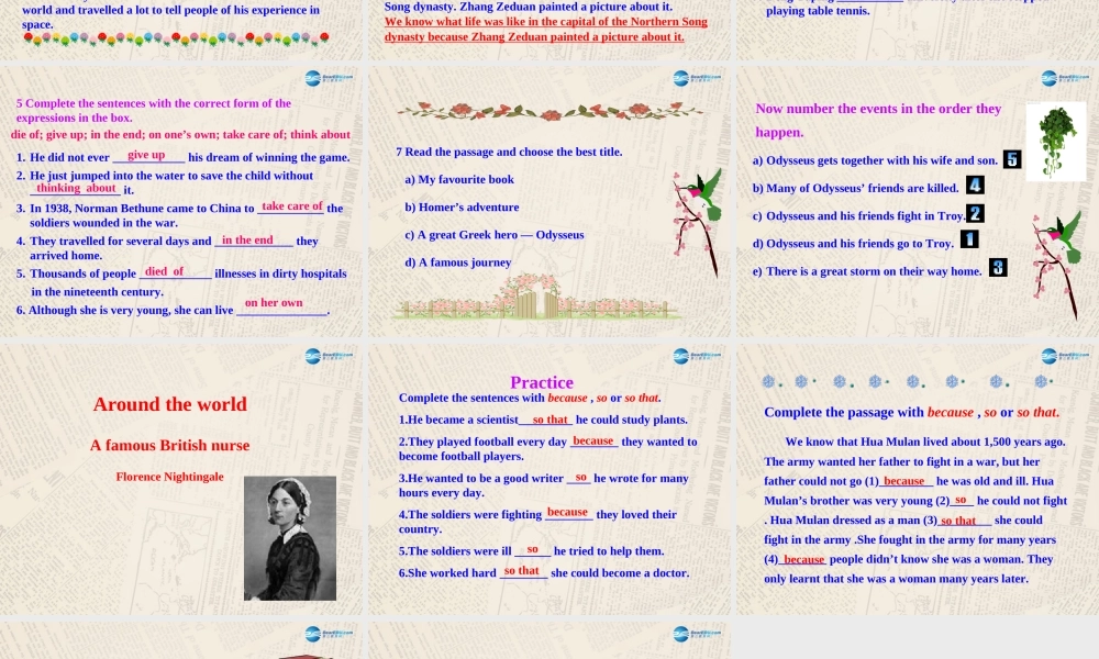 山东省高密市立新中学九年级英语上册 Module 3 Unit 3 Language in use课件.ppt