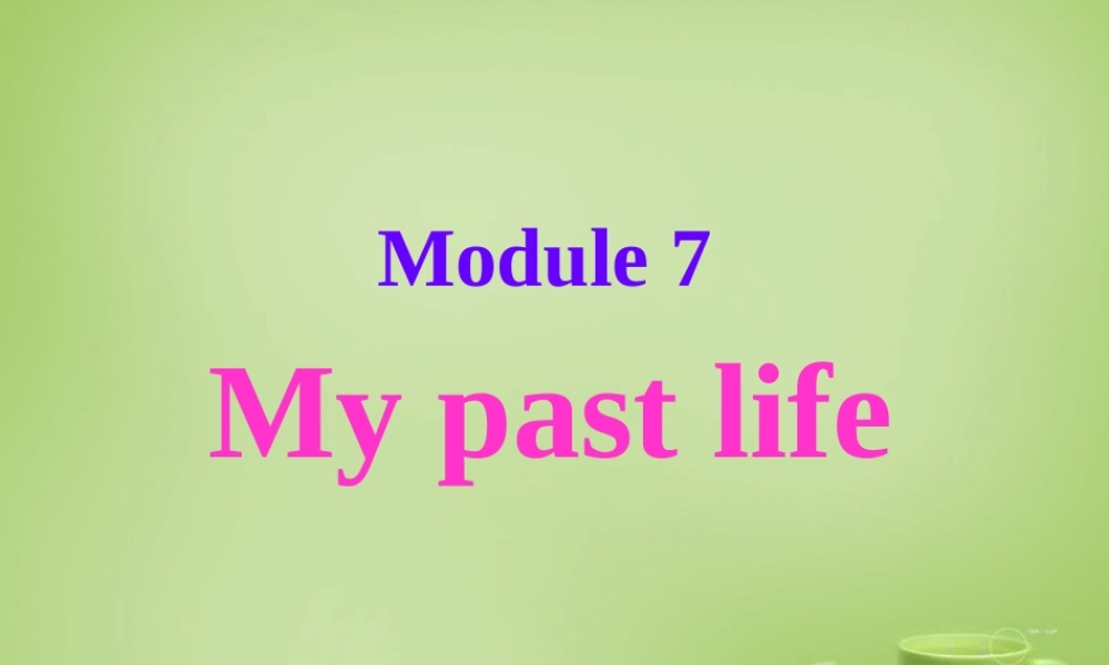 山东省聊城市茌平县洪屯中学七年级英语下册 Module 7 Unit 3 Language in use课件 .ppt