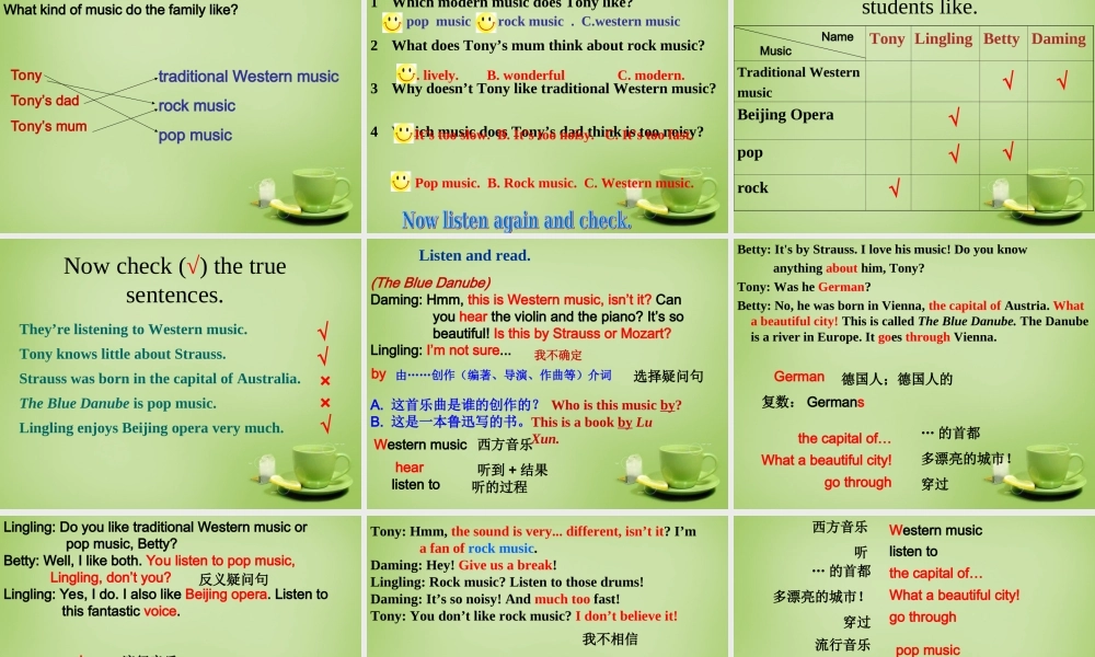 山东省聊城市茌平县洪屯中学七年级英语下册 Module 12 Unit 1 It’s so beautiful课件 .ppt