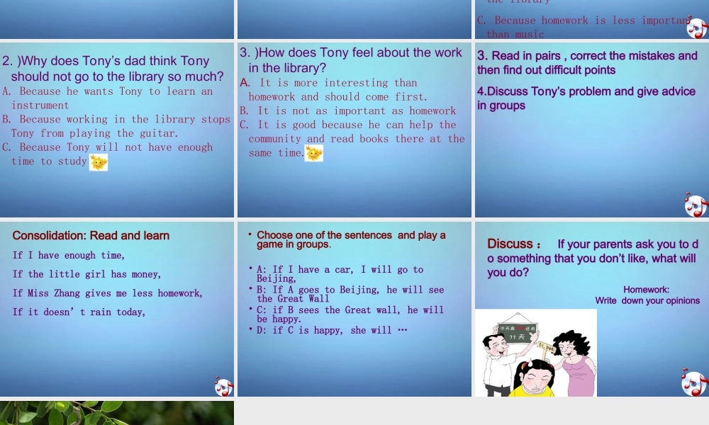 山东省潍坊高新技术产业开发区东明学校九年级英语上册 Module 6 Unit 1 If I start after dinner, I’ll finish it before I go to bed课件.ppt