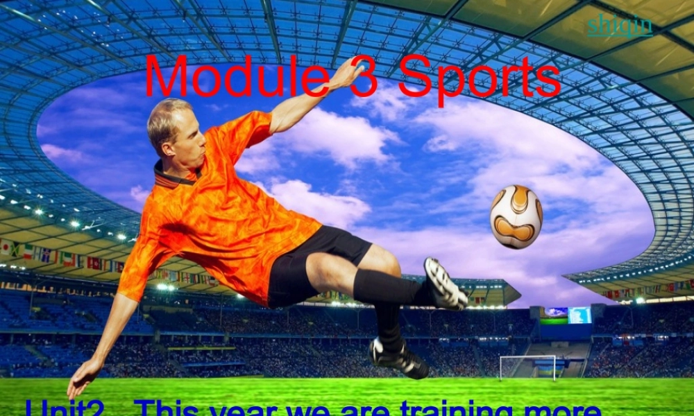 山东省阳谷县阿城镇范海中学八年级英语上册 Module 3 Unit 2 This year we practise more carefully课件 .ppt