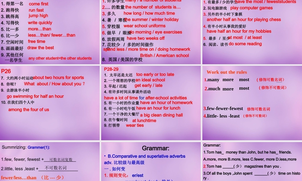 山西省太原市第五中学八年级英语上册 Unit 2 What should I do课件 鲁教版.ppt