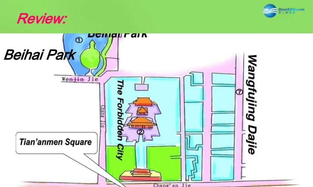 四川省华蓥市明月镇七年级英语下册 Module 6 Around town Unit 2 The London Eye is on your right课件2 .ppt