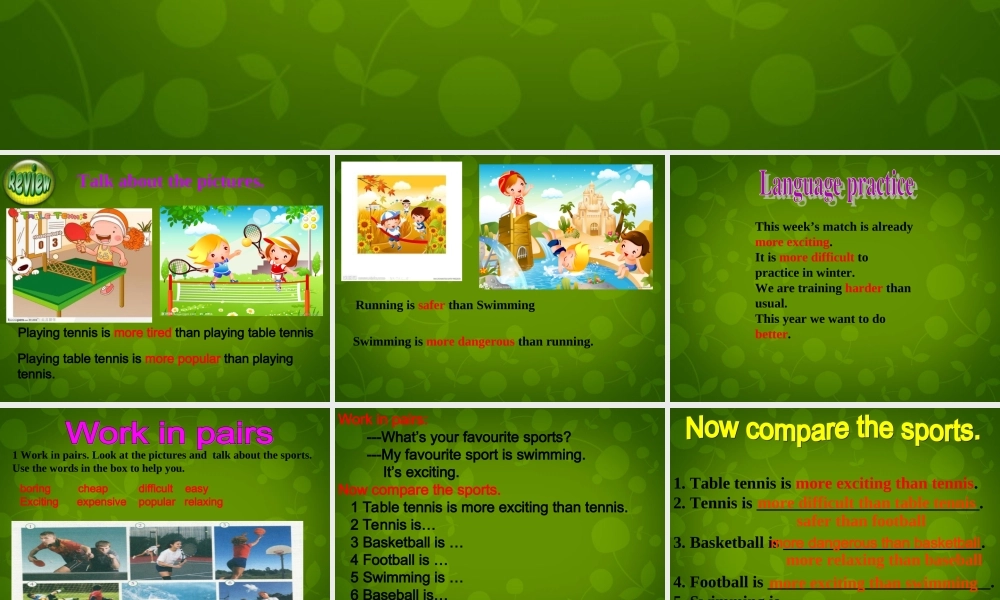 四川省华蓥市明月镇小学八年级英语上册 Module 3 Unit 3 Language in use课件 .ppt