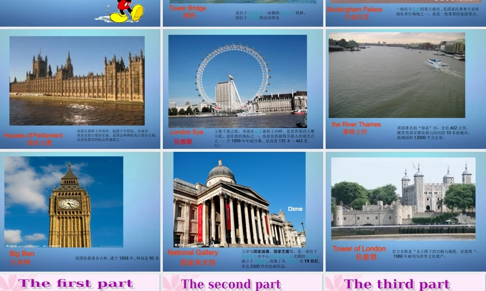 天津市宁河县造甲城中学七年级英语下册 Module 6 Unit 2 The London Eye is on your right课件2 .ppt