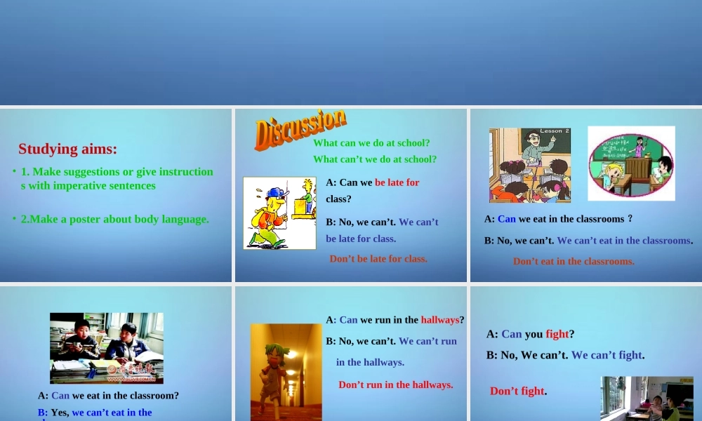 天津市宁河县造甲城中学七年级英语下册 Module 11 Unit 3 Language in use课件 .ppt