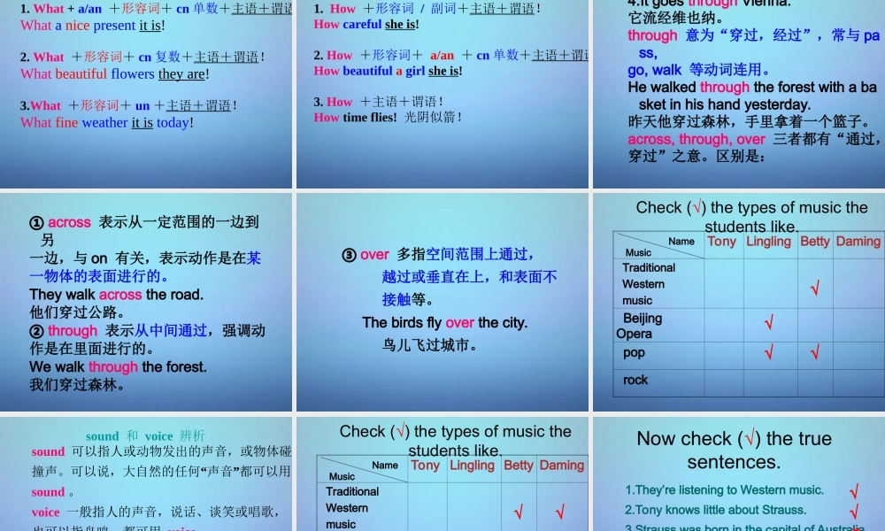 天津市宁河县造甲城中学七年级英语下册 Module 12 Unit 1 It’s so beautiful课件 .ppt