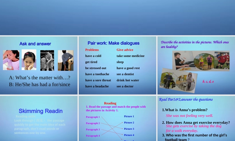 天津市小王庄中学八年级英语下册《Module 4 Unit 2 We have played football for a year now》课件 .ppt