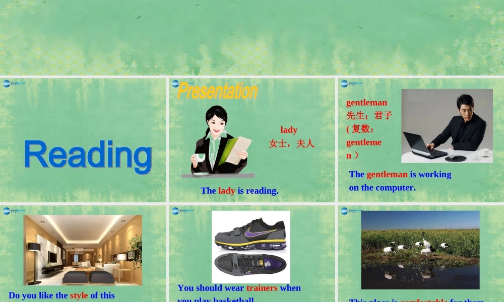 新七年级英语上册 Unit 8 Fashion Reading课件 .ppt