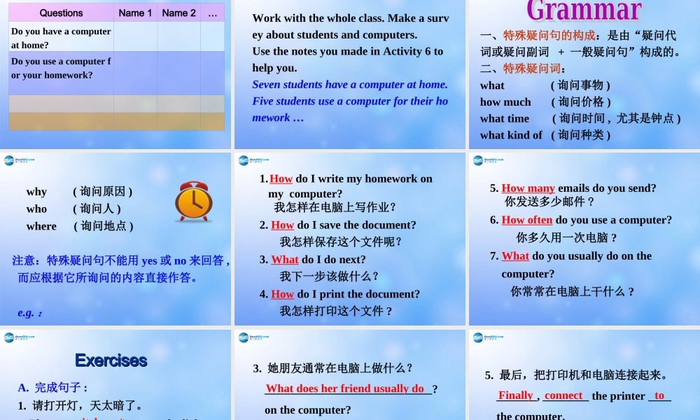 辽宁省凌海市石山初级中学七年级英语上册 Module 7 Unit 3 Language in use课件 （新版）外研版.ppt