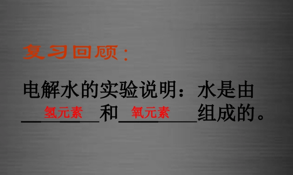 鲁教初中化学九上《2第4节 元素》PPT课件 (3).ppt