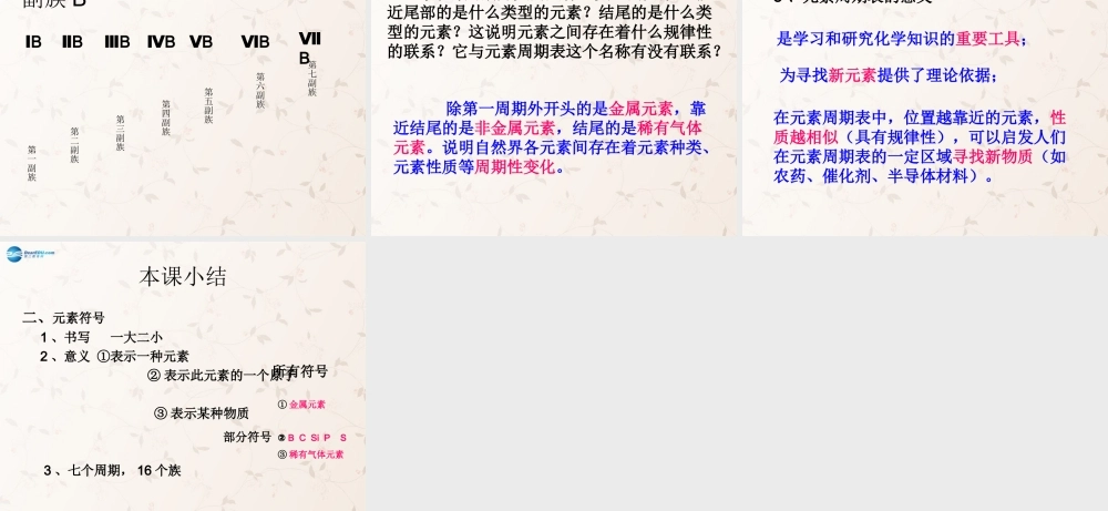 鲁教初中化学九上《2第4节 元素》PPT课件 (7).ppt