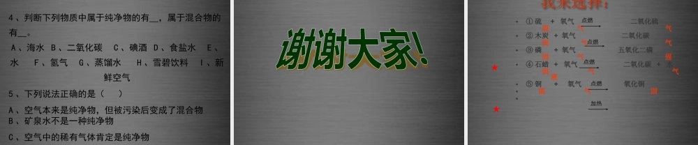 鲁教初中化学九上《4第1节 空气的成分》PPT课件 (4).ppt