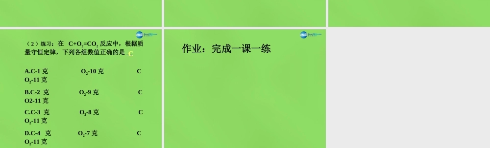 鲁教初中化学九上《5第1节 化学反应中的质量守恒》PPT课件 (8).ppt