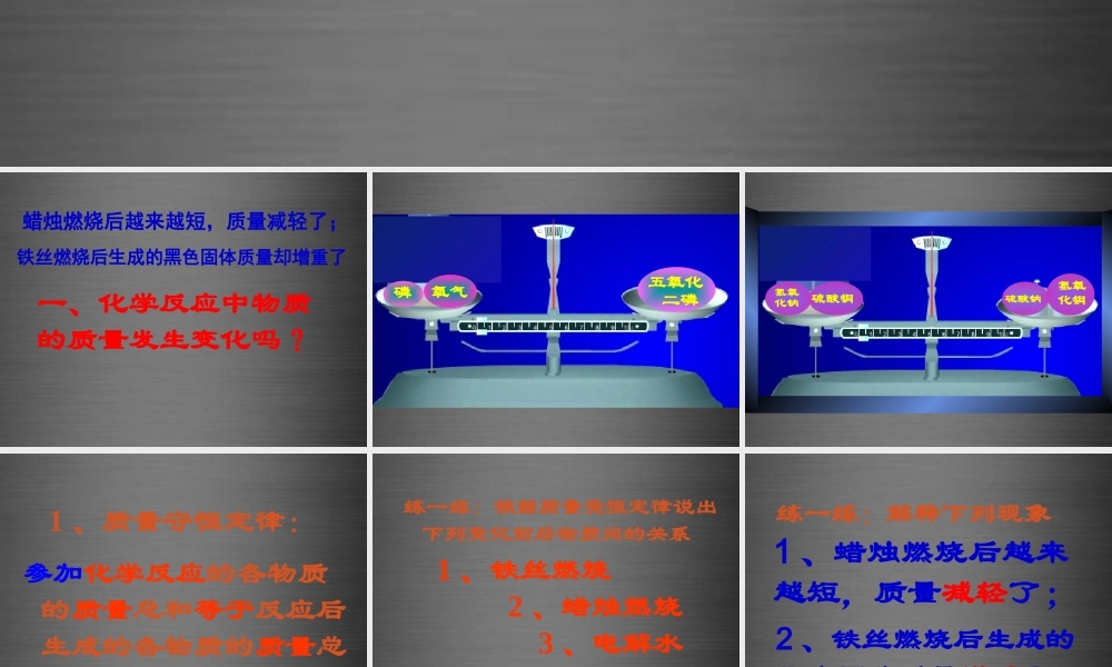 鲁教初中化学九上《5第2节 化学反应的表示》PPT课件 (3).ppt