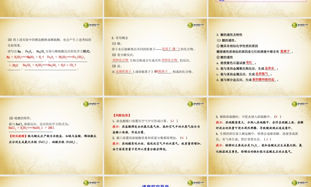 鲁教初中化学九下《7第1节 酸及其性质》PPT课件 (1).ppt