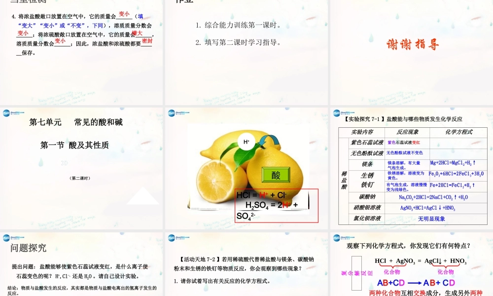 鲁教初中化学九下《7第1节 酸及其性质》PPT课件 (4).ppt