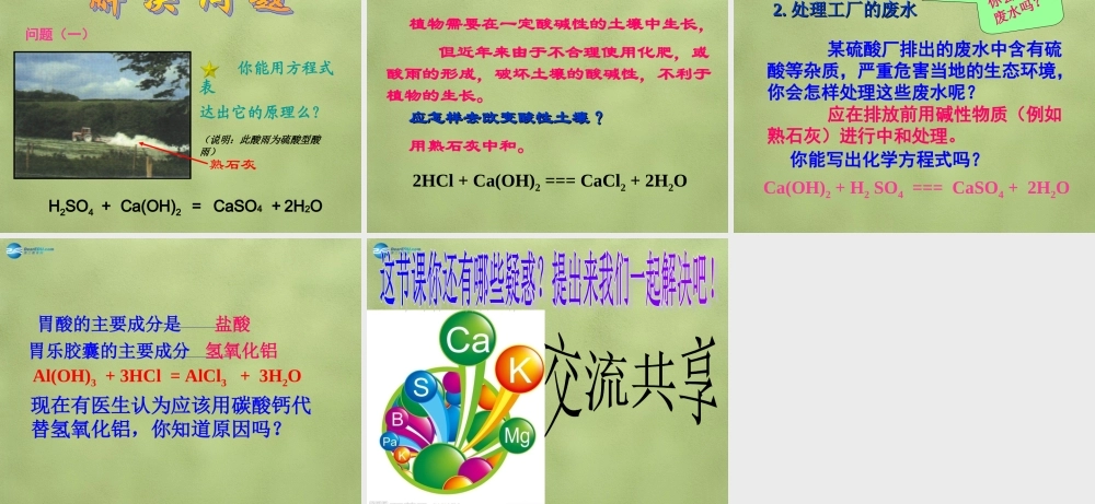 鲁教初中化学九下《7第4节 酸碱中和反应》PPT课件 (3).ppt