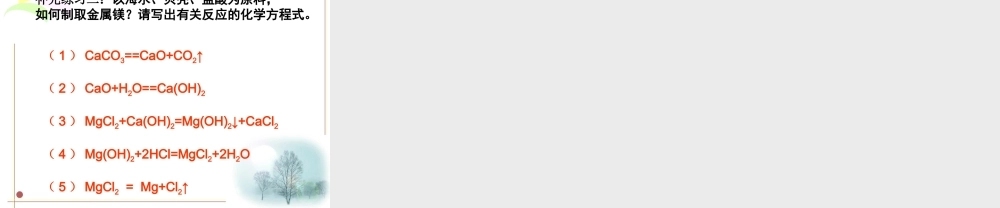 鲁教初中化学九下《8第1节 海洋化学资源》PPT课件 (5).ppt