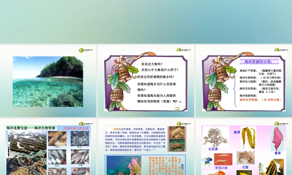 鲁教初中化学九下《8第1节 海洋化学资源》PPT课件 (7).ppt