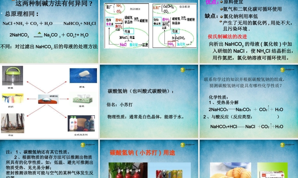 鲁教初中化学九下《8第3节 海水“制碱“》PPT课件 (4).ppt